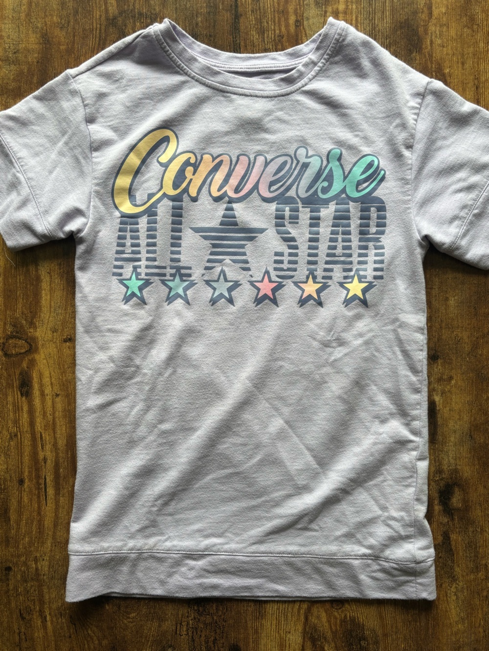 Converse tshirt girls 8-10